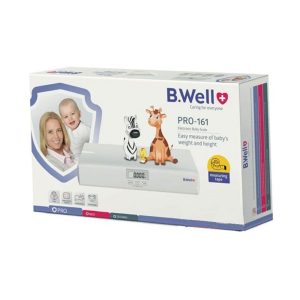 ترازو نوزاد دیجیتال همراه با قدسنج B.well مدل PRO-161 اصل با ضمانت کتبی